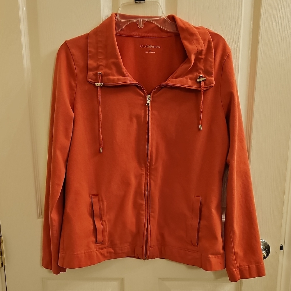 Croft & Barrow Full Zip Jacket